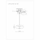 Подвесной светодиодный светильник Lumien Hall Avila LH4110/1PD-CR-BL