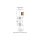 Подвесной светильник Crystal Lux AMARILLO SP12W LED BRASS