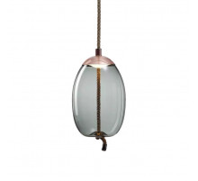 Подвесной светильник Delight Collection Knot 9966P/A copper/blue