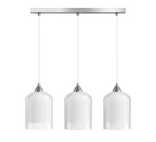 Подвесной светильник 33 Идеи PND.102.03.03.002.CH-S.26.TR-S.27.WH