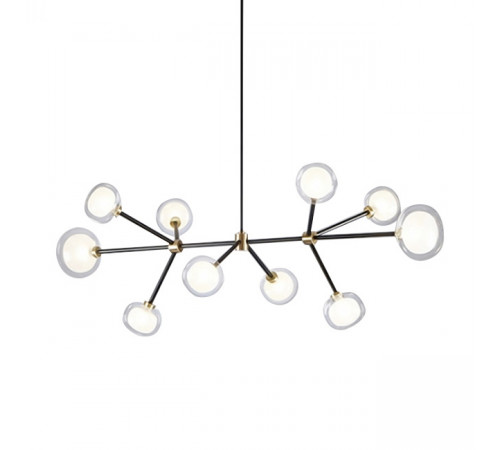 Подвесной светильник Delight Collection Nabila 10101P/10 black/gold Подвесной светильник Delight Collection Nabila 10101P/10 black/gold