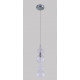 Подвесной светильник Crystal Lux Iris SP1 A Transparent