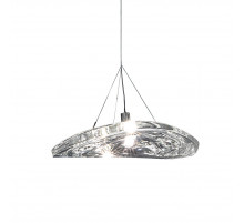 Подвесной светильник DeLight Collection Manta 2049P/D300 silver/clear