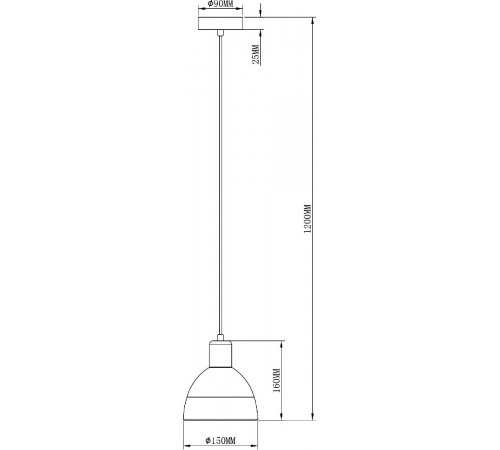 Подвесной светильник Moderli Irina V2711-1P Подвесной светильник Moderli Irina V2711-1P