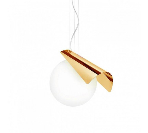 Подвесной светильник Ideal Lux Penombra SP1 Ottone 176734 Подвесной светильник Ideal Lux Penombra SP1 Ottone 176734