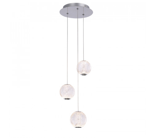 Подвесной светильник Delight Collection MD20001012 MD20001012-3A chrome Подвесной светильник Delight Collection MD20001012 MD20001012-3A chrome