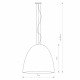 Подвесной светильник Nowodvorski Egg Xl 10321