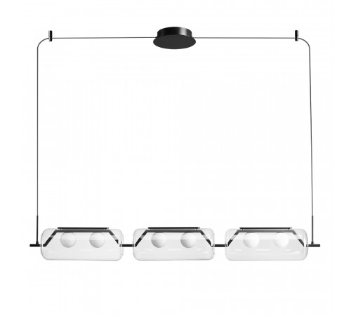 Подвесной светильник Arte Lamp Geneva A2341SP-6BK Подвесной светильник Arte Lamp Geneva A2341SP-6BK