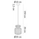 Подвесной светильник Arte Lamp Hamal A6170SP-1GO