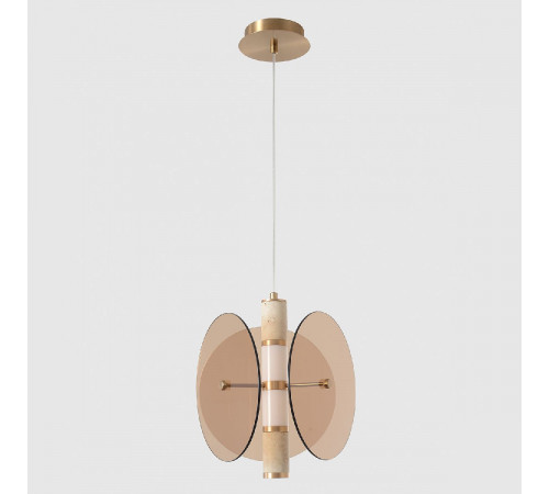 Подвесной светильник Crystal Lux AMARILLO SP12W LED BRASS Подвесной светильник Crystal Lux AMARILLO SP12W LED BRASS