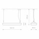 Подвесной светильник Nowodvorski Soft Led 90x20 7545