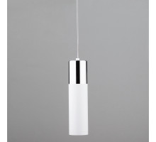 Подвесной светильник Eurosvet Double Topper 50135/1 LED хром/белый