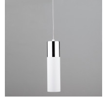 Подвесной светильник Eurosvet Double Topper 50135/1 LED хром/белый
