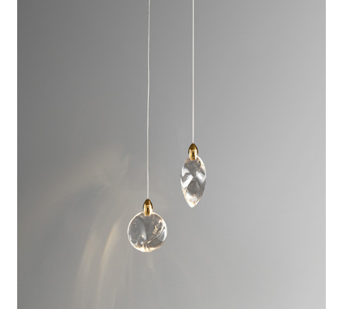 Подвесной светильник Delight Collection Colvin MT9176-2H titanium gold Подвесной светильник Delight Collection Colvin MT9176-2H titanium gold