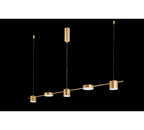 Подвесной светильник Crystal Lux Tristan TRISTAN SP5 L1200 GOLD Подвесной светильник Crystal Lux Tristan TRISTAN SP5 L1200 GOLD