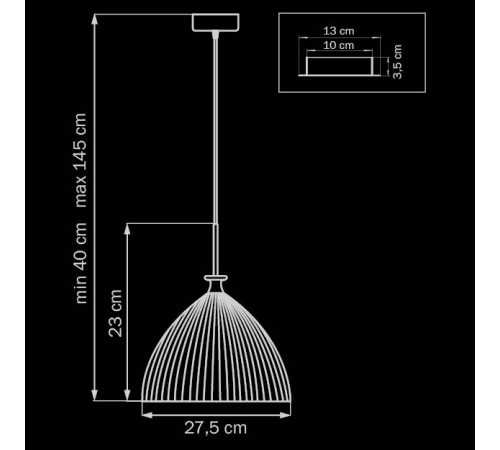 Подвесной светильник Lightstar Simple Light 810 810030 Подвесной светильник Lightstar Simple Light 810 810030