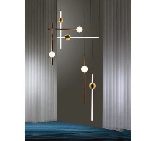 Подвесной светильник Delight Collection Orion 10053P/B1 gold Подвесной светильник Delight Collection Orion 10053P/B1 gold