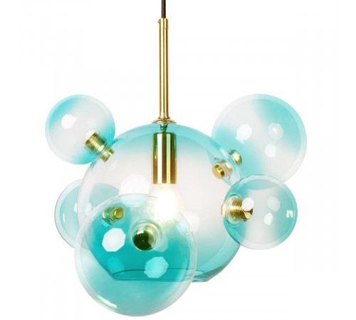 Подвесной светильник Loft IT Bolle 2027-P6 Blue mini Подвесной светильник Loft IT Bolle 2027-P6 Blue mini