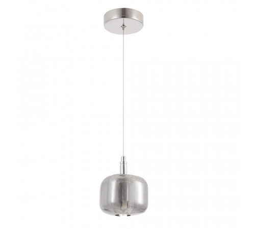 Подвесной светильник Crystal Lux BOX SP1 CHROME/SMOKE Подвесной светильник Crystal Lux BOX SP1 CHROME/SMOKE