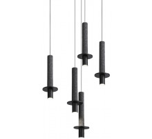 Подвесной светильник iLamp Lofty 10704P/1-D150 BK-GR