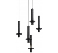 Подвесной светильник iLamp Lofty 10704P/1-D150 BK-GR