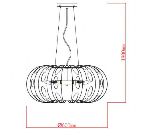 Подвесной светильник Rivoli Meike 4080-205 Б0047924 Подвесной светильник Rivoli Meike 4080-205 Б0047924