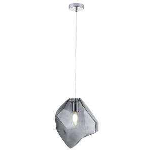 Подвесной светильник Crystal Lux NUESTRO SP1 CHROME/SMOKE