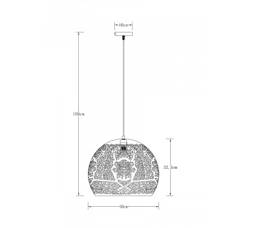 Подвесной светильник Arte Lamp Celesta A7057SP-1BK Подвесной светильник Arte Lamp Celesta A7057SP-1BK