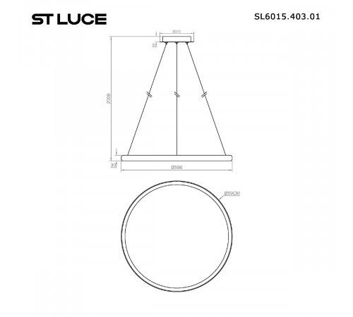 Подвесной светильник ST Luce Satellite SL6015.403.01 Подвесной светильник ST Luce Satellite SL6015.403.01