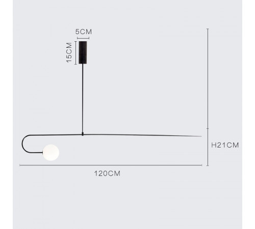 Подвесной светильник ImperiumLoft Lines G 140822-26 Подвесной светильник ImperiumLoft Lines G 140822-26