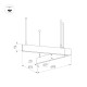 Подвесной светильник Arlight ALT-LINEAIR-ANGLE-60-FLAT-UPDOWN-DIM-700x605-55W Warm3000 035702