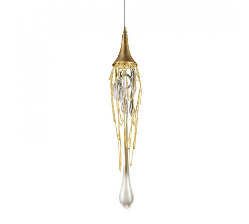 Подвесной светильник Delight Collection Goddess Tears P68009S-1G gold Подвесной светильник Delight Collection Goddess Tears P68009S-1G gold