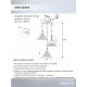 Подвесной светильник Seven Fires Arbi SF4040/3P-BK