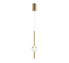 Подвесной светильник Indigo Ciondolo 11066/1P Brass V000170L
