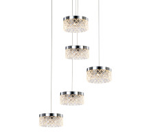 Подвесной светильник Delight Collection MD21020075 MD21020075-5A chrome