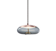 Подвесной светильник Delight Collection Knot 9966P/D copper/blue