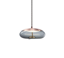Подвесной светильник Delight Collection Knot 9966P/D copper/blue