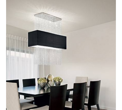 Подвесной светильник Ideal Lux Phoenix SP5 Nero 101163