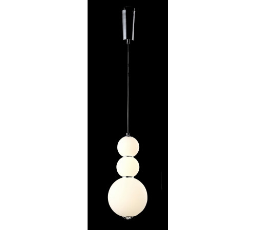 Подвесной светодиодный светильник Crystal Lux Desi SP3 Chrome/White