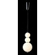 Подвесной светодиодный светильник Crystal Lux Desi SP3 Chrome/White