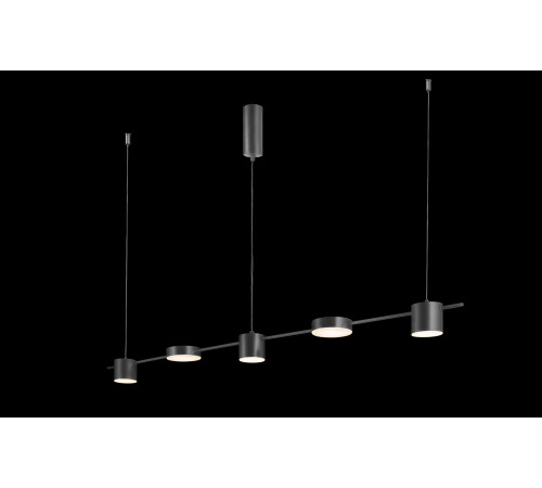 Подвесной светильник Crystal Lux Tristan TRISTAN SP5 L1200 BLACK Подвесной светильник Crystal Lux Tristan TRISTAN SP5 L1200 BLACK