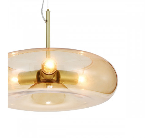 Подвесной светильник Indigo Leggero 11062/3P Amber V000540 Подвесной светильник Indigo Leggero 11062/3P Amber V000540