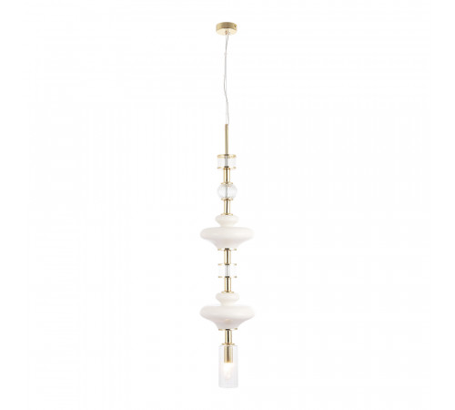 Подвесной светильник Crystal Lux VALENCIA SP1.1 GOLD Подвесной светильник Crystal Lux VALENCIA SP1.1 GOLD