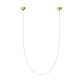 Подвесной светильник Arlight SP-TROPIC-SURFACE-R18-L1200-18W Warm3000 (GD, 360 deg, 230V) 043402