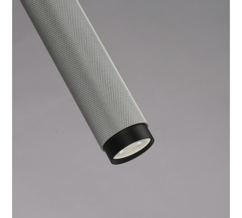 Подвесной светильник iLedex Delta 2366-1 BK+SL Подвесной светильник iLedex Delta 2366-1 BK+SL