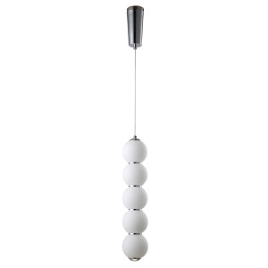 Подвесной светильник Crystal Lux Desi DESI SP5 CHROME/WHITE