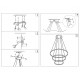 Подвесной светильник Kink Light ТОР 08223,01A(4000K)