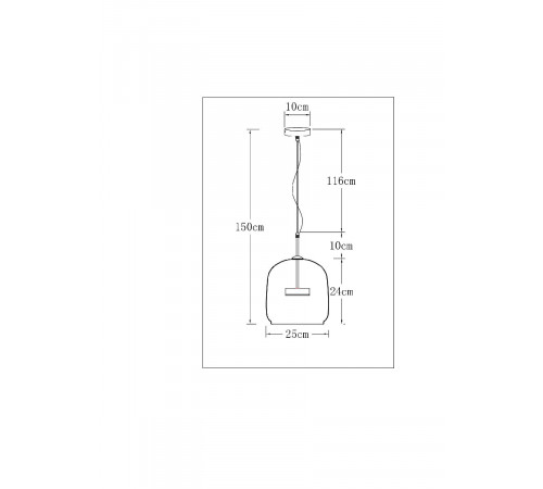 Подвесной светильник Arte Lamp Padova A2404SP-23AM