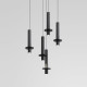 Подвесной светильник iLamp Lofty 10704P/1-D150 BK-GR