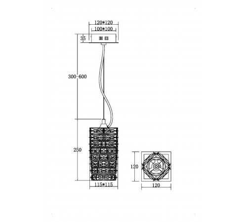 Подвесной светильник Maytoni Coil MOD124PL-L3CH3K Подвесной светильник Maytoni Coil MOD124PL-L3CH3K